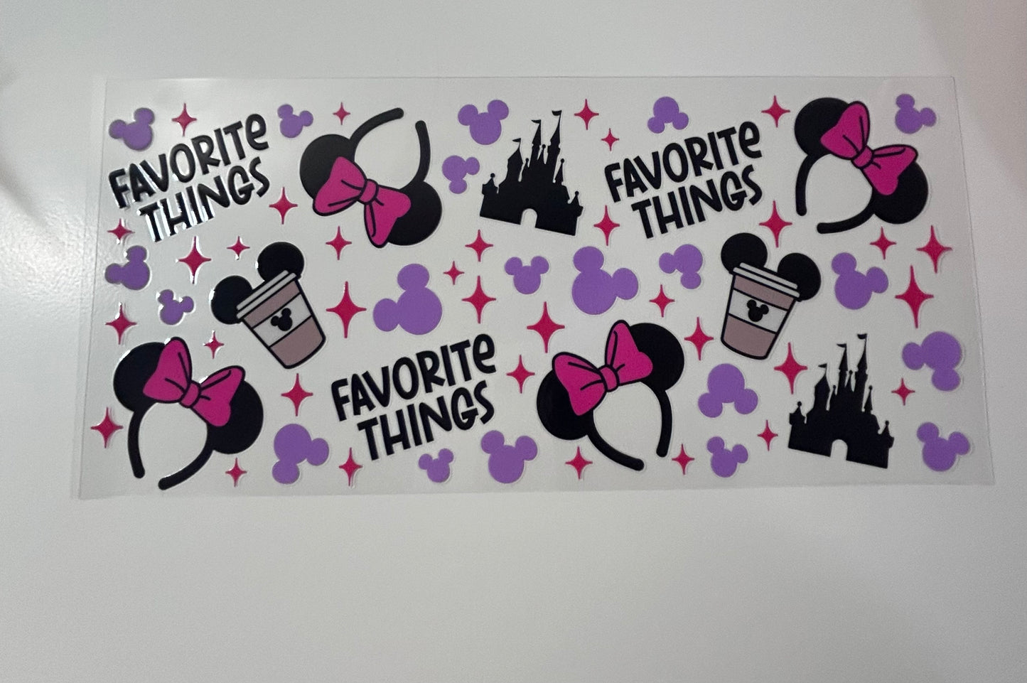 Minnie Hat decal