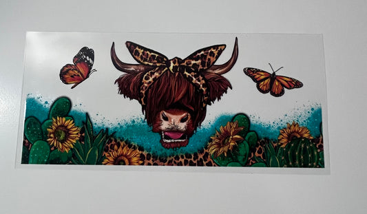 Cow decal