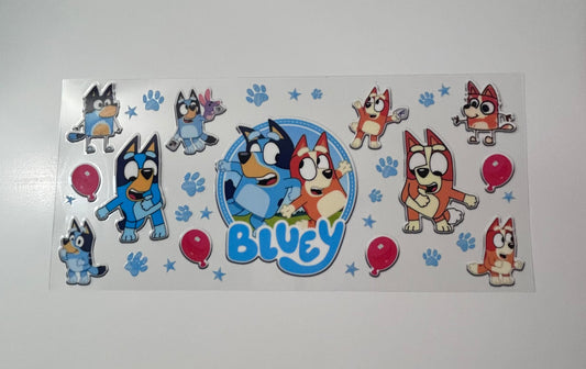 Bluey decal