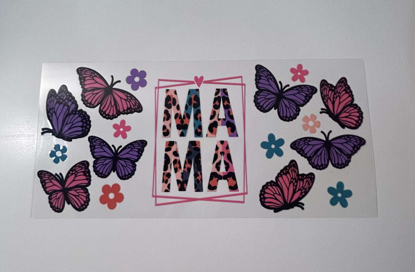 Mama Butterfly decal