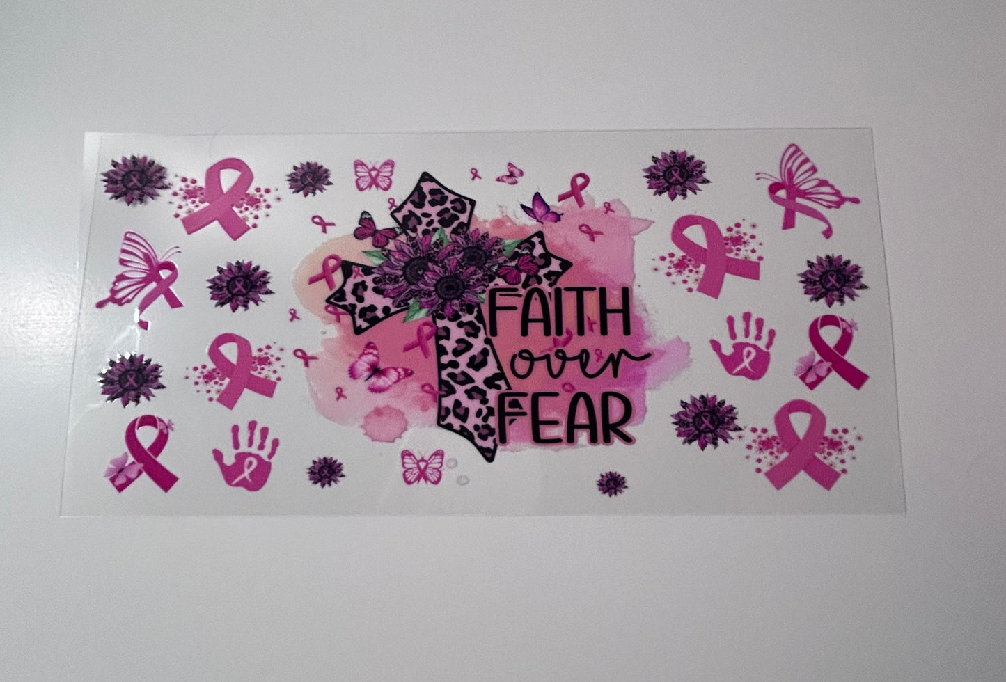 Faith Over Fear decal