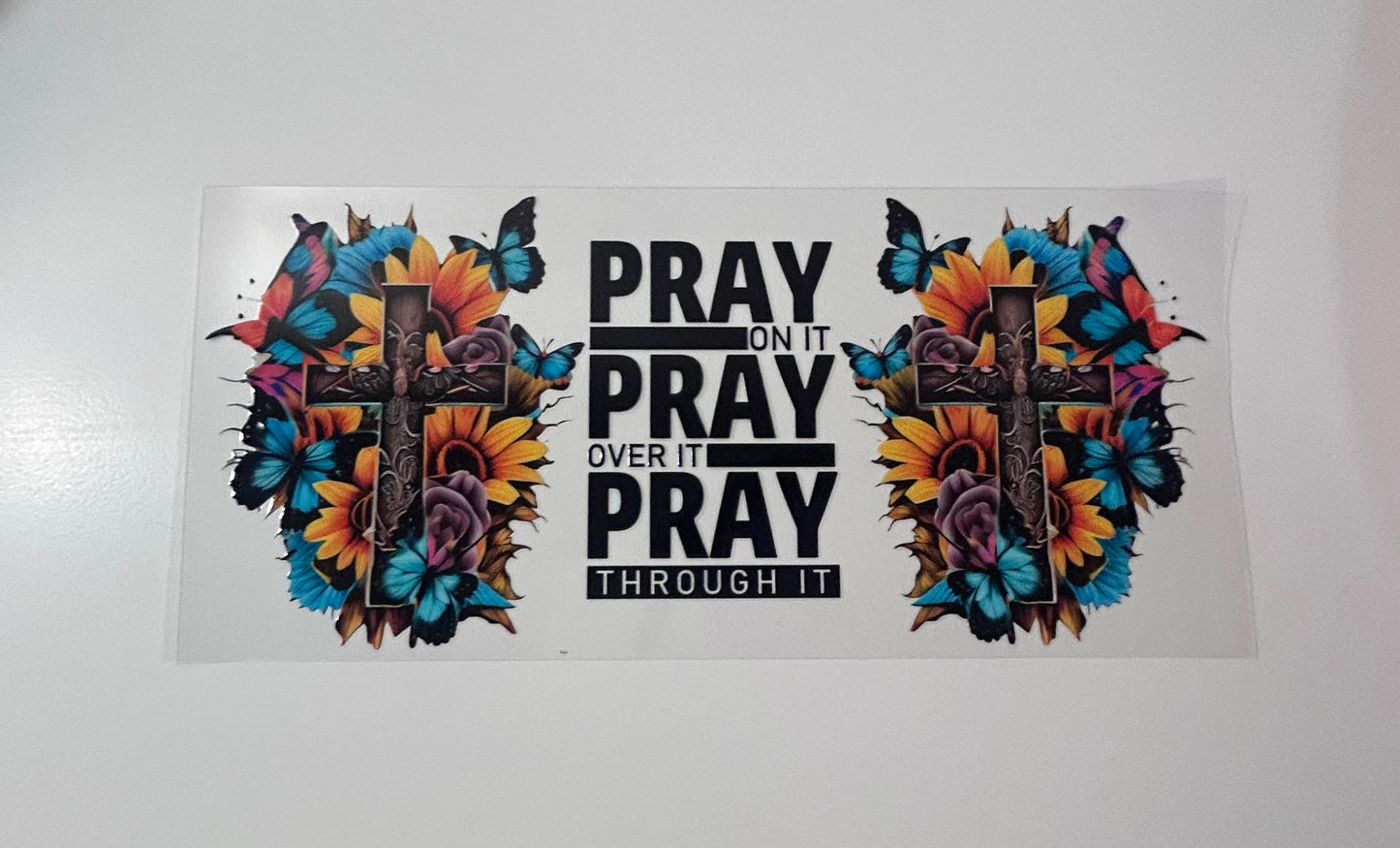 Pray Pray decal
